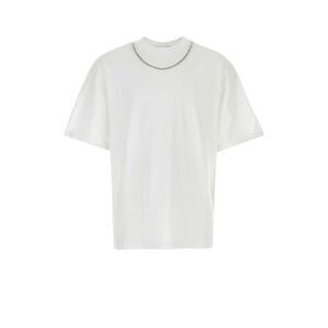 Ambush Men White Cotton T-Shirt